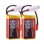 SUNPADOW 7.4V 2S 900mAh Lipo Battery Pack