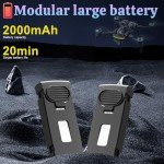OBEST Mini Drone with 1080P HD Camera and Lights