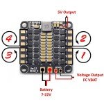 4-in-1 ESC Speed Controller for Racing Drones