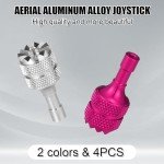 Detachable Aluminum Drone Controller Sticks - 4pcs