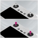 Detachable Aluminum Drone Controller Sticks - 4pcs