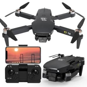 TTROARDS TT19 Beginner Camera Drone with Obstacle Avoidance