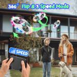 Foam UFO Drone for Kids with LED Lights