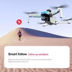 Foldable GPS Drone with 4K Dual Cameras