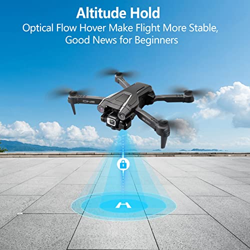I3 PRO Drone with Camera for Adults 1080P HD FPV Camera, Drone for Beginners with Altitude Hold, One Key Landing, Obstacle Avoidance, Optical Flow Hover, Headless Mode, 3D Flips, 2 Modular Batteries