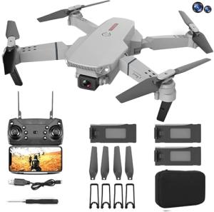 E88 Pro GPS Drone with Dual Camera and Extras