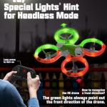 BEZGAR HQ051S Mini Drone with LED Lighting