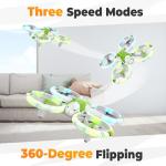 BEZGAR HQ051S Mini Drone with LED Lighting