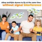 BEZGAR HQ051S Mini Drone with LED Lighting