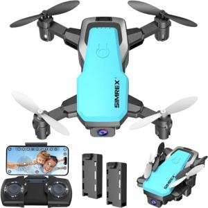 SIMREX X300C Mini Camera Drone with 2 Batteries