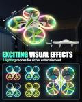 E-SMARTER Mini Drone for Kids with Lights & Tricks
