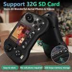 Toladrone TD31LCD Foldable Camera Drone for Beginners