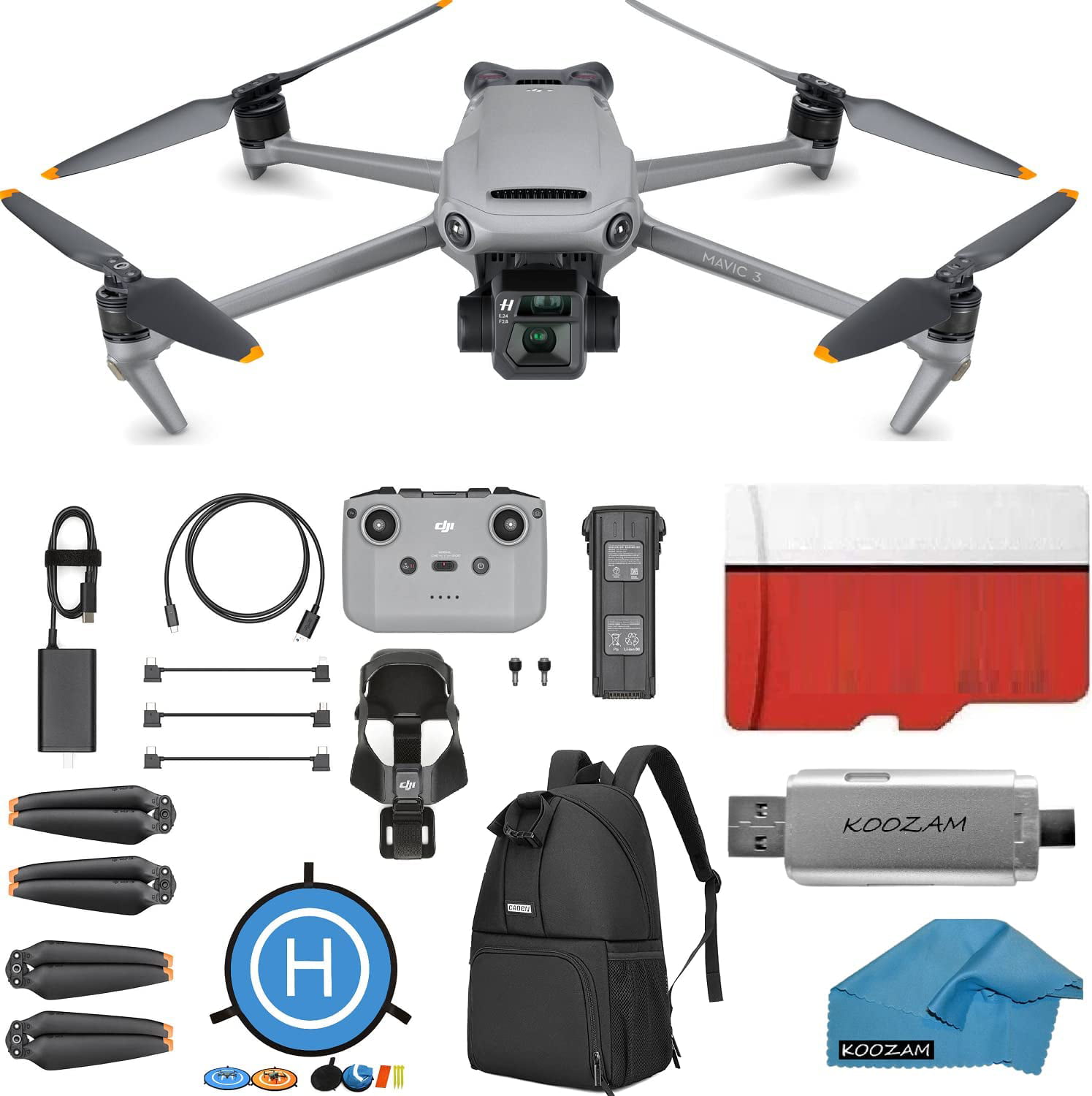 Mavic 3 - Hasselblad Camera Drone Package