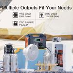 Flashfish Portable Solar Power Station for Drones