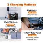 Flashfish Portable Solar Power Station for Drones