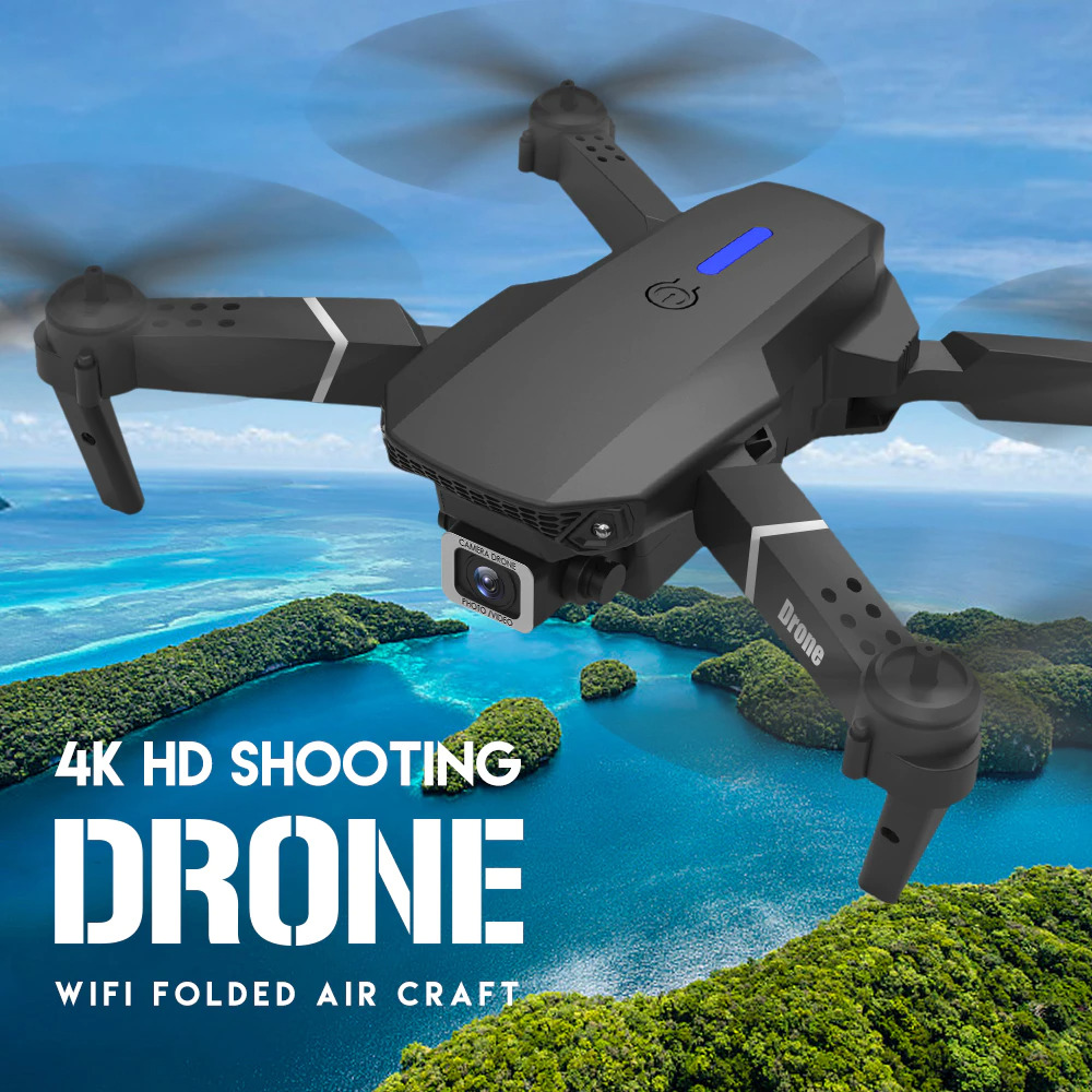 2023 Foldable RC Drone with Dual 4K Camera