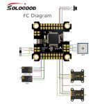 SoloGood F722 FPV Flight Controller with 60A ESC