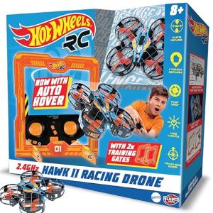 Hot Wheels Hawk Racing Quad Drone, Stunt Performer