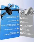 Maraiss 4K Camera Drone with Adjustable Lens