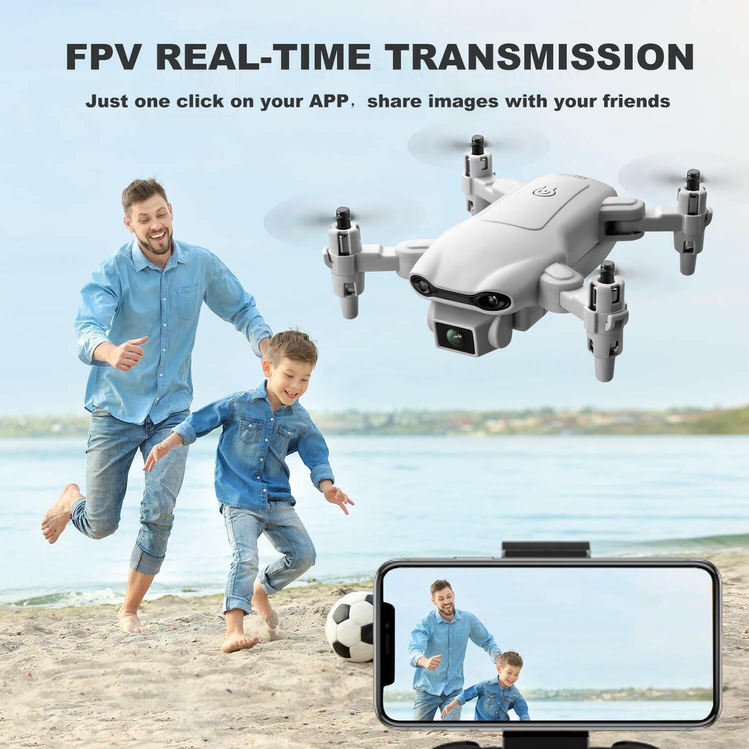 4DRC V9 Foldable Dual Camera Drone with 4k HD