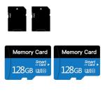 128GB Micro Memory Cards with Adapter - 2 Pack