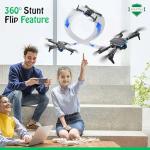 Adeptna Foldable Drone with Dual HD Camera