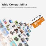 KOOTION 64GB Micro SD Card for 4K Drones