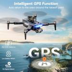4K GPS Drone with 3 Cameras and Brushless Motor