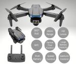 E99 Foldable Drone with HD Lens and 2 Batteries