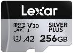 Lexar Silver Plus 256GB Micro SD Card for Drones