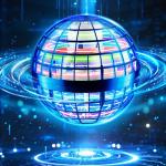 Hover Ball Mini Drone with RGB Lights