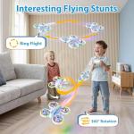 Kids Mini Drone with LED Lights and 3 Batteries