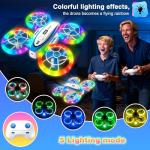 Gontence Mini Drone for Kids with LED Lights
