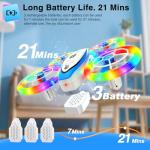Gontence Mini Drone for Kids with LED Lights
