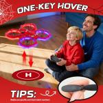 Mini Spider Drone with LED for Kids