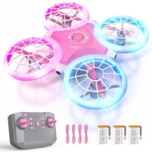 HOTOIQ Mini Drone for Kids with 3 Batteries