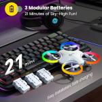 Holy Stone HS180 Mini Drone for Kids - LED Fun