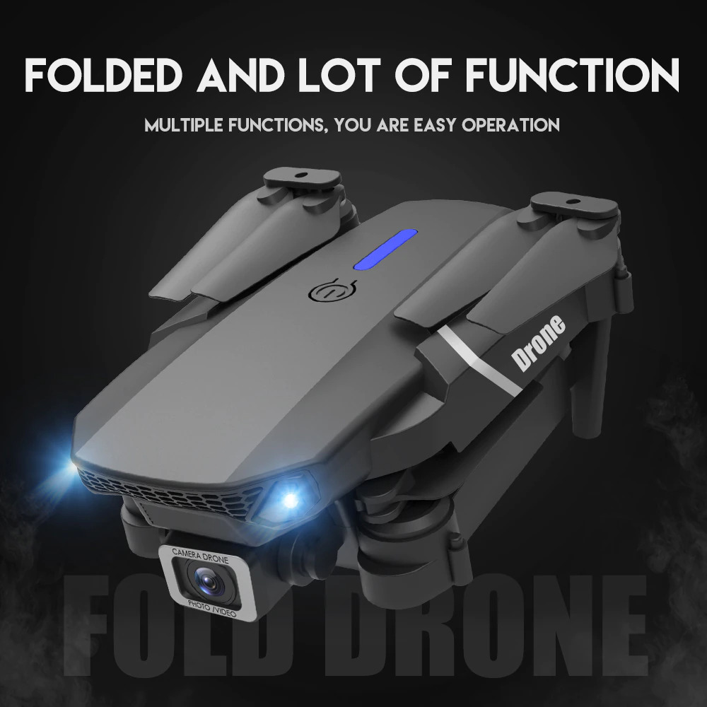 2023 Foldable RC Drone with Dual 4K Camera