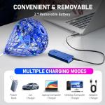 Hand Operated Flying Toy Drone with LED Lights