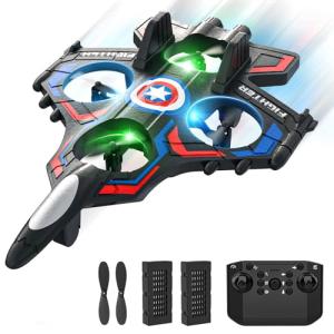 MOOIEPOP S38 Remote Control Airplane with Lights