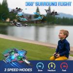 MOOIEPOP S38 Remote Control Airplane with Lights