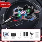 MOOIEPOP S38 Remote Control Airplane with Lights