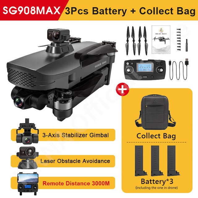MAX/PRO Quadcopter with 4K Camera & GPS