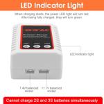 B3 Compact Lipo Battery Charger for 2-3S