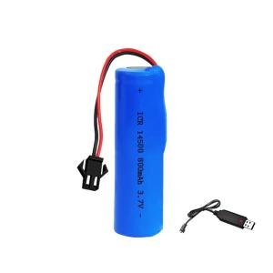800mAh Li-ion Battery Pack with USB Charger