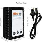 B3 100W Lipo Battery Charger for 2-3S Batteries