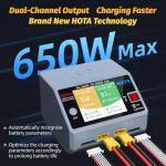 HOTA D6 Pro Dual RC Charger for Drones