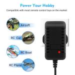 Haisito Smart Battery Charger with 6 Adapters