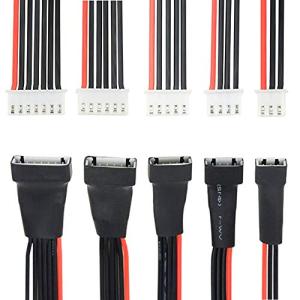 JST-XH LiPo Battery Balance Charger Extension Wires 5 Pack