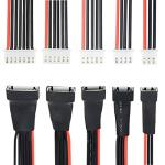 JST-XH LiPo Battery Balance Charger Extension Wires 5 Pack